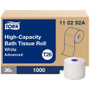 TORK High-Capacity Toilet Paper Roll White T26 - 2 Ply3.75" Length - 1000 Sheets - 5.40" Roll Diameter - 1 21/32" Core - White