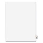 Avery Preprinted Legal Exhibit Side Tab Index Dividers, Avery Style, 10-Tab, 24, 11 x 8.5, White, 25/Pack, (1024)