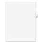 Avery Preprinted Legal Exhibit Side Tab Index Dividers, Avery Style, 10-Tab, 59, 11 x 8.5, White, 25/Pack, (1059)