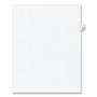 Avery Preprinted Legal Exhibit Side Tab Index Dividers, Avery Style, 10-Tab, 56, 11 x 8.5, White, 25/Pack, (1056)