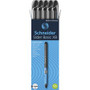 Schneider Slider Basic XB Ballpoint Pen - 1.4 mm Extra Broad Pen Point - Black Ink - Transparent Rubberized, Black, Silver Barrel - Stainless Steel Tip