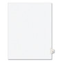 Avery Preprinted Legal Exhibit Side Tab Index Dividers, Avery Style, 10-Tab, 73, 11 x 8.5, White, 25/Pack, (1073)