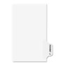 Avery Individual Legal Exhibit Dividers - Avery Style - 1 Printed Tab(s) - Character - J - 8.5" Divider Width x 11" Divider Length