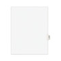 Avery Individual Legal Exhibit Dividers - Avery Style - 1 Printed Tab(s) - Character - Q - 8.5" Divider Width x 11" Divider Length