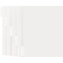 Business Source Straight Collated Print-on Tab Divider - Print-on Tab(s) - 5 Tab(s)/Set - 9" Divider Width x 11" Divider Length - Letter - White Divider