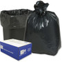 Berry Opaque Linear Low-Density Can Liners - Small Size - 16 gal Capacity - 33" Length x 24" Width - Low Density - Black