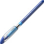 Schneider Slider Basic Ballpoint Pen, Stick, Medium 0.8 mm, Blue Ink, Blue Barrel, 10/Box