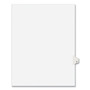 Avery Preprinted Legal Exhibit Side Tab Index Dividers, Avery Style, 26-Tab, S, 11 x 8.5, White, 25/Pack, (1419)
