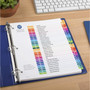 Avery Customizable Table of Contents Ready Index Multicolor Dividers, 31-Tab, 1 to 31, 11 x 8.5, White, 6 Sets