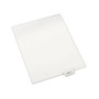 Avery-Style Preprinted Legal Bottom Tab Dividers, 26-Tab, Exhibit S, 11 x 8.5, White, 25/Pack