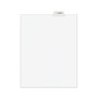 Avery-Style Preprinted Legal Bottom Tab Dividers, 26-Tab, Exhibit L, 11 x 8.5, White, 25/Pack (AVE12385)