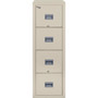 FireKing Patriot Series 4-Drawer Vertical Fire Files - 17.7" Width x 31.6" Depth x 52.8" Height - 4 x Drawer(s) for File - Letter - Vertical - Fire Proof, Impact Resistant, Locking Drawer, Scratch Resistant, Recessed Handle, Ball Bearing Slide