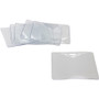 SICURIX Sicurix Proximity Badge Holder, Horizontal, 4w x 3h, Clear, 50/Pack