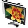 Business Source Wide-screen LCD Anti-glare Filter Black - For 21.5" , 22" Widescreen LCD Monitor - 16:10 - Acrylic - Anti-glare