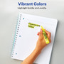 Avery HI-LITER Desk-Style Highlighters, Fluorescent Yellow Ink, Chisel Tip, Yellow/Black Barrel, 200/Box