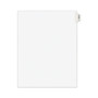 Avery Individual Legal Exhibit Dividers - Avery Style - 1 Printed Tab(s) - Character - U - 8.5" Divider Width x 11" Divider Length