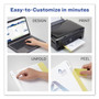 Avery Customizable Print-On Dividers, 3-Hole Punched, 8-Tab, 11 x 8.5, White, 1 Set