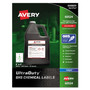 Avery UltraDuty GHS Chemical Waterproof and UV Resistant Labels, 4 x 4, White, 4/Sheet, 50 Sheets/Pack (AVE60524) View Product Image