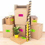 Avery High-Visibility Permanent Laser ID Labels, 2 x 4, Neon Assorted, 1000/Box