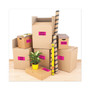 Avery High-Visibility Permanent Laser ID Labels, 2 x 4, Neon Magenta, 1000/Box (AVE5974) View Product Image