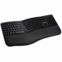 Kensington Pro Fit Ergo Wireless Keyboard-Black - Wireless Connectivity - Bluetooth/RF - 4 - 2.40 GHz - USB Interface