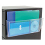 deflecto Magnetic DocuPocket Wall File, Legal/Letter Size, 15" x 3" x 6.38", Clear