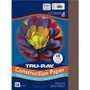 Tru-Ray Construction Paper - Project, Bulletin Board - 12" Width x 9" Length - Dark Brown - Sulphite