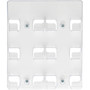 deflecto 6-Pocket Business Card Holder, Holds 480 Cards, 8.5 x 1.63 x 9.75, Plastic, Clear (DEF70601) View Product Image