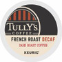 Tully's Coffee K-Cup French Roast Decaf Coffee - Compatible with Keurig Brewer - Extra Bold Dark - K-Cup - Decaffeinated
