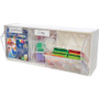 Deflecto Tilt Bin Interlocking Multi-Bin Storage Organizer (DEF20303OP) View Product Image