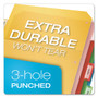 Cardinal Poly Ring Binder Pockets, 8.5 x 11, Letter, Assorted Colors, 5/Pack