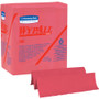 WypAll Power Clean X80 Heavy Duty Cloths,, 12.5 x 12, Red, 50/Box, 4 Boxes/Carton (KCC41029) View Product Image