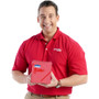 WypAll Power Clean X80 Heavy Duty Cloths,, 12.5 x 12, Red, 50/Box, 4 Boxes/Carton (KCC41029) View Product Image