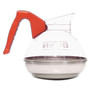 BUNN Easy Pour Decanter, 64 oz, Orange Handle
