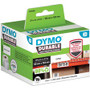 Dymo Address Label - 2 21/64" Width x 4 1/64" Length - White - Plastic - 300 / Roll