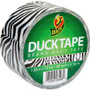 Duck Brand Brand Printed Design Color Duct Tape - 10 yd Length x 1.88" Width - Zebra - For Repairing, Color Coding