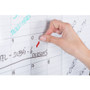 MasterVision Magnetic Dry Erase Calendar Board, Monthly Planning/Scheduling, 36" x 24", White Surface, Satin Aluminum Frame