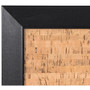 MasterVision Natural Cork Bulletin Board, 24 x 18, Tan Surface, Black Wood Frame (BVCSF0422581012) View Product Image