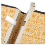 Wilson Jones Looseleaf Corporation Minute Book, 1-Subject, Unruled, Black/Gold Cover, (250) 11 x 8.5 Sheets