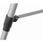MasterVision Telescoping Tripod Display Easel, Adjusts 38" to 69" High, Metal, Silver