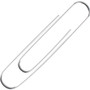 ACCO Premium Heavy-Gauge Wire Paper Clips, Jumbo, Smooth, Silver, 100 Clips/Box, 10 Boxes/Pack