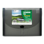 C-Line Expanding Files, 1.63" Expansion, 7 Sections, Cord/Hook Closure, 1/6-Cut Tabs, Letter Size, Smoke