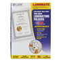 C-Line Quick Cover Laminating Pockets, 12 mil, 9.13" x 11.5", Gloss Clear, 25/Box (CLI65187) View Product Image