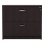 Alera Valencia Series Lateral File, 2 Legal/Letter-Size File Drawers, Espresso, 34" x 22.75" x 29.5" (ALEVA513622ES) View Product Image