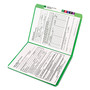 Smead Reinforced Top Tab Colored File Folders, Straight Tabs, Letter Size, 0.75" Expansion, Green, 100/Box