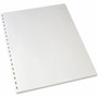GBC CombBind 19-hole Pre-Punched Paper - White - 96 Brightness - Letter - 8 1/2" x 11" - 20 lb Basis Weight