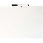 Flipside Products Dry-Erase Board, w/ Marker, 12"Wx1/10"Lx9"H, 12/PK, White (FLP19134) View Product Image