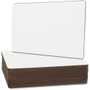 Flipside Unframed Dry Erase Lap Board Class Pack - 9" (0.8 ft) Width x 12" (1 ft) Height - White Surface - Rectangle