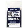 C-Line HOL-DEX Magnetic Shelf/Bin Label Holders, Side Load, 1 x 6, Clear, 10/Box
