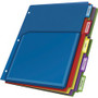 Cardinal Expanding Pocket Poly Divider - 5 x Divider(s) - 5 Tab(s)/Set - 9.8" Divider Width x 11.50" Divider Length - Letter - 8.50" Width x 11" Length